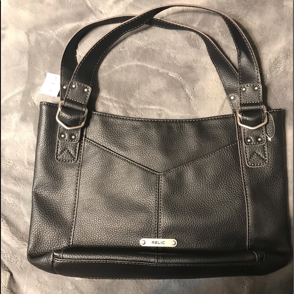 Black handbag